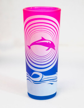 Shooter Shot Glass--Dolphin 4" x 1 1/2"