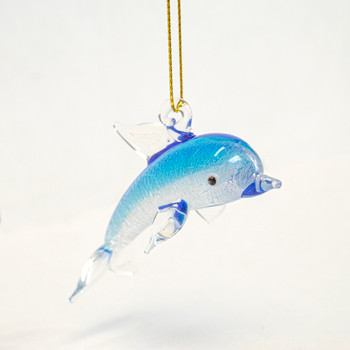 Mini Dolphin Ornament 3"