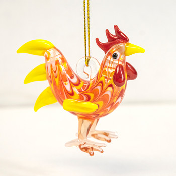 Mini Rooster Ornament 2.5"