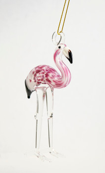 Mini Flamingo Ornament 4.5"