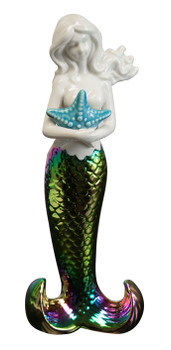 Mermaid Ceramic Decor 11"