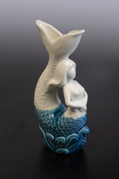 Mermaid Ceramic Vase 8"