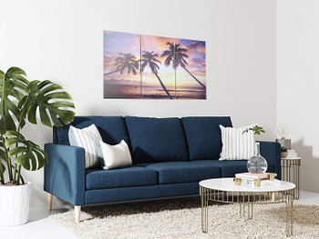 Palm Sunset Canvas 3 PCS SET