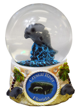 Manatee Globe 65mm With Emblem