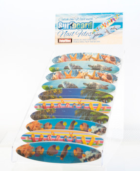 Custom Surfboard Nail Files