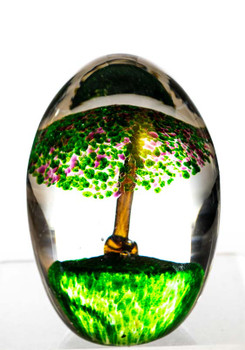 Glass Tree in the Ball 4.5"