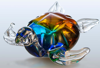 Glass Turtle 6"
