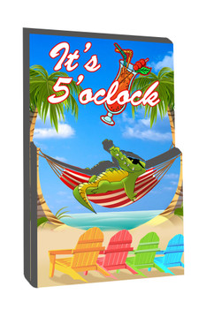 Double Epoxy Foil Gator Magnet 3.5"