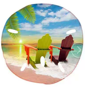 Beach Chair Sand Dollar Magnet-52