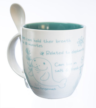Fun Facts & Saying Manatee Mug