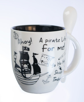 Fun Facts & Saying Pirate Mug