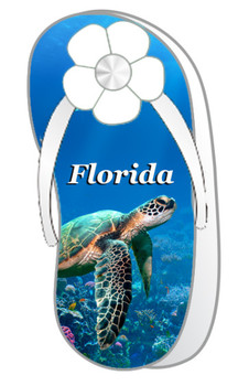 Foil Clip Magnet Sea Turtle Foil Clip Magnet Sea Turtle