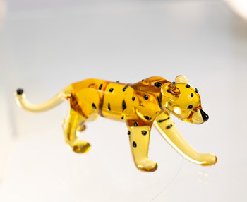 Glass Mini Cheetah 4"