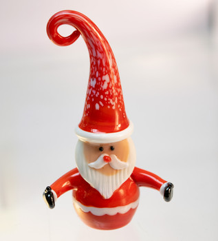 Christmas Santa Glass Mini 3"