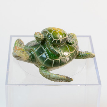 Green Turtle Figurine