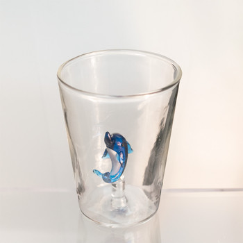 Dolphin Fig Shot Glass