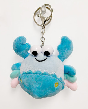 Blue Crab Plush Key Chain