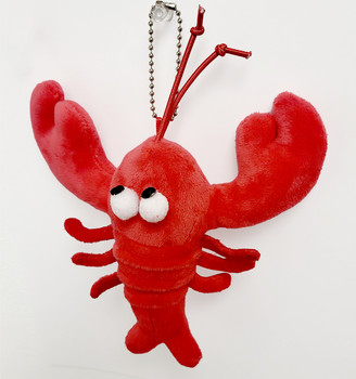 Lobster Plush Key Chain