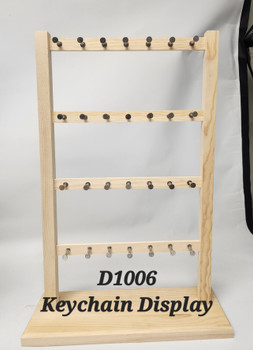 Wooden Key Chain Display