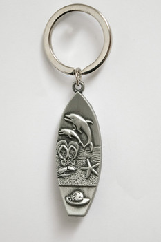 F5255 Metal Keychain Dolphin