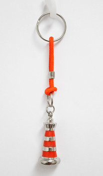 F5260 Metal Lighthouse Keychain