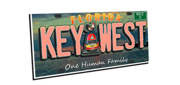 FD5251 Foil magnet Key West Plate