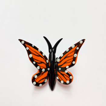 G086 Glass Mini Monarch Butterfly