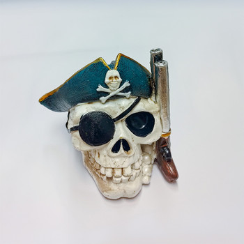 H5388 Pirate Skull Money Bank