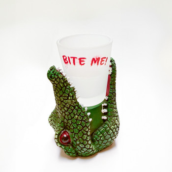 M1073 Bite Me Shot Glass Gator