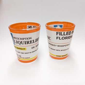M1075 Pill Bottle Shot Glass
