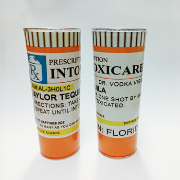 M1076 Pill Bottle Shot Glass Shooter Florida M1076 Pill Bottle Shot Glass Shooter Florida