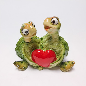 5409 Assorted Turtle Heart Green