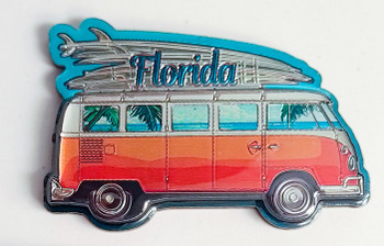 5262 3D Foil Magnet Van Bus FL