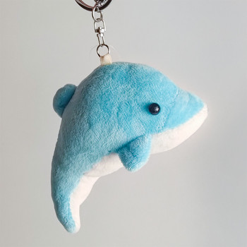 Blue Plush Dolphin