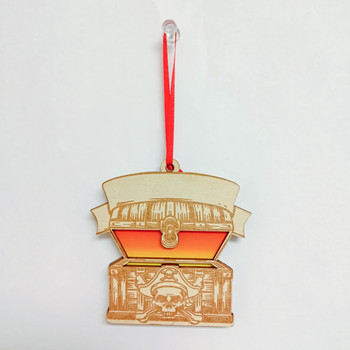 5282 Wood Ornament Pirate