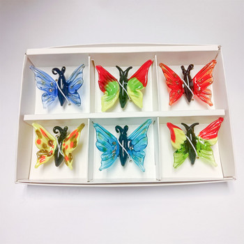 014 Glass Butterfly Assorted