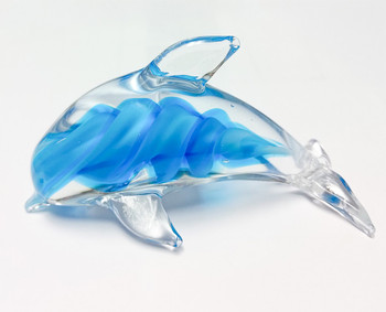 127 Glass Dolphin 4.75"