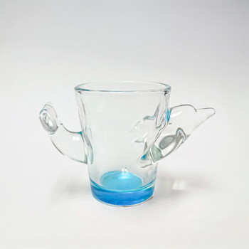 086 Shot Glass Dolphin