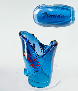 090 Shot Glass Shark FL