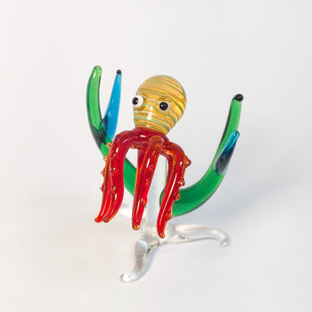 097 Glass Mini Octopus