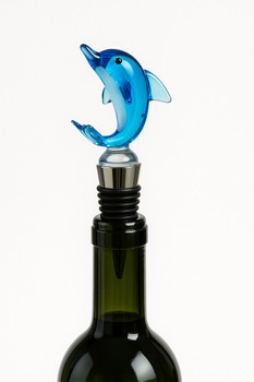 12 Wine Bottle Stopper Dolphin