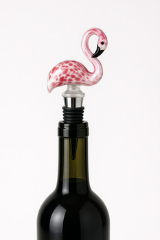 14 Wine Bottle Stopper Flamingo