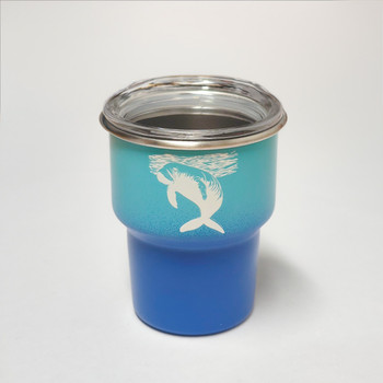 25 Metal Shot Glass Manatee