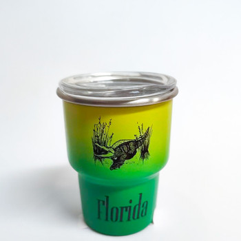 24 Metal Shot Glass Gator FL