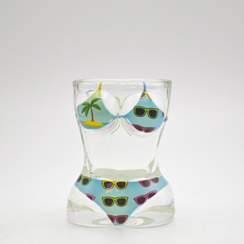 28 Glass Bathing Suit Shot Glass SunglassFL