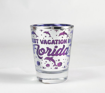 34 Glass Vacation Shot Glass FL