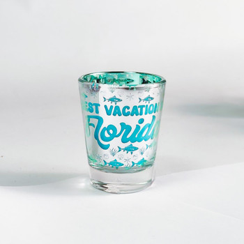 36 Glass Vacation Shot Glass FL