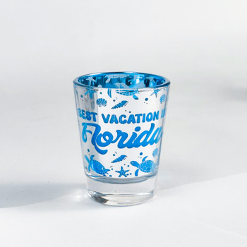 48 Glass Vacation Shot Glass FL