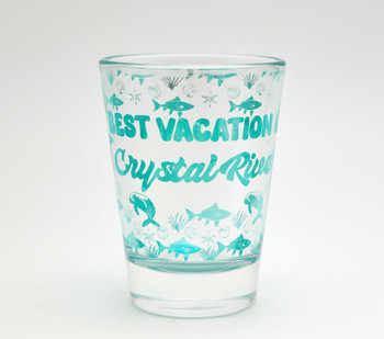 36 Glass Vacation Shot Glass CR