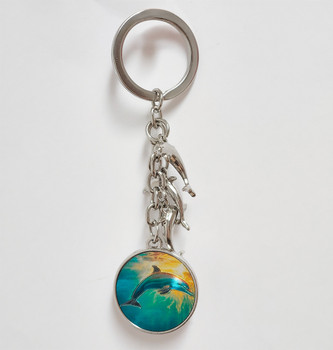 5310 Metal Key Chain Dolphin